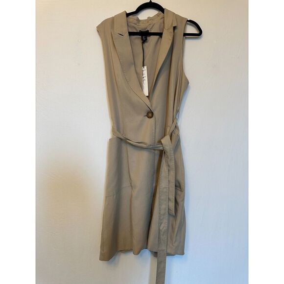 Nicole Miller Button Up Dress Size Large NWT - Picture 1 of 6